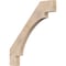 Ekena Millwork 3 1/2"W x 36"D x 40"H Merced Smooth Knee Brace, Douglas Fir BRC04X36X40MRC00SDF - alternate 1
